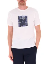 T-shirt girocollo BIANCO L