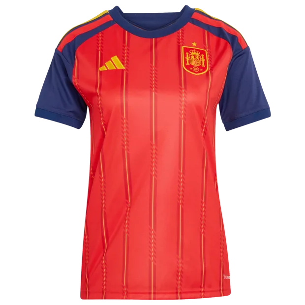 Spain Women Jerseys/Replicas - Red - Size XL (20-22) - Poly Mesh - Red - Size: Extra Large - Adidas - FashionsVida