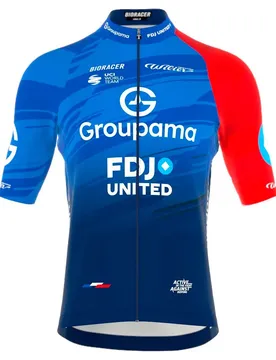 Maillot à Manches Courtes Icon Replica Classic Smooth Groupama