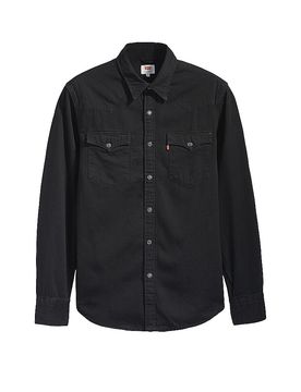 Jeanshemd BARSTOW WESTERN schwarz M herren