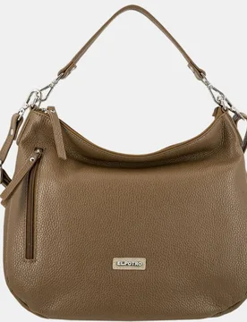 Bolso gondola de piel con asa bandolera regulable - El Potro - FashionsVida