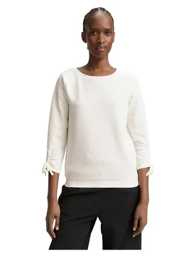 Tom Tailor Felpa 107227 Off White L