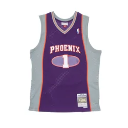 Canotta Basket Uomo Nba Swingman Jersey Hardwood Classics No 1 Penny Hardaway 2001-02 Phosun Purple/original Team Colors