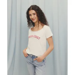 Camiseta de mujer estampado logo
