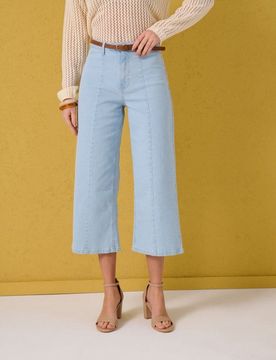 Sinsay - Jeans culotte - blu