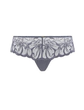 Slip FLEURS fancy grey grau 42 damen