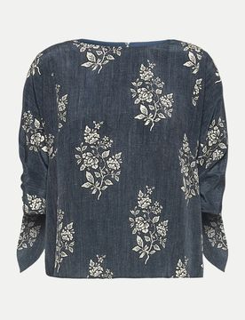 Seidenbluse WKDADONE Blau 36