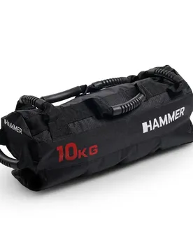Wettkampf Sandsack 10 kg - Noir - unisex - Size: 53x16x20 cm