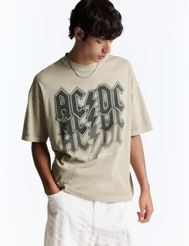 Maglietta Relax Fit Ac/Dc