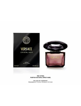 Crystal Noir Parfum Natural Spray 90ml - Versace - FashionsVida