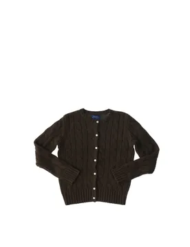 Cardigan maniche lunghe POLO GIRLS MARRONE L - Ralph Lauren - FashionsVida