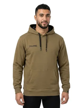 Sweat à Capuche Flow Khaki L - Spalding - FashionsVida