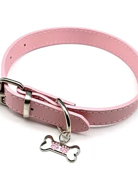 Harajuku Choker Necklace for Women Alloy Pendant Pink Pu Leather Cute Pet Collar Bone Dog Cat Paw Chain Jewelry Gift - Aliexpress - FashionsVida