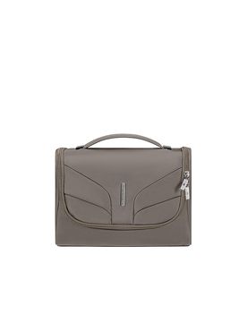 Toilettetasche - Kulturbeutel ATTRIX dune grau baby