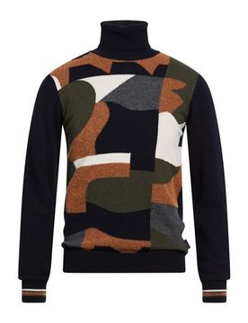 Rollkragenpullover Herren Schwarz XL Herren