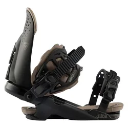 Fixations De Snowboard Cuda Black / Brown M-L