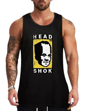 Head shok Tank Top Funny Graphic Tank Top Humor Print Sleeveless - Aliexpress - FashionsVida