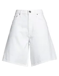 Jeansshorts Damen Weiß 23 Damen