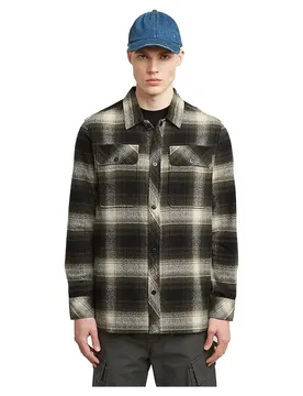 Camicia Overshirt Gpo Asfalt Arthur Check M