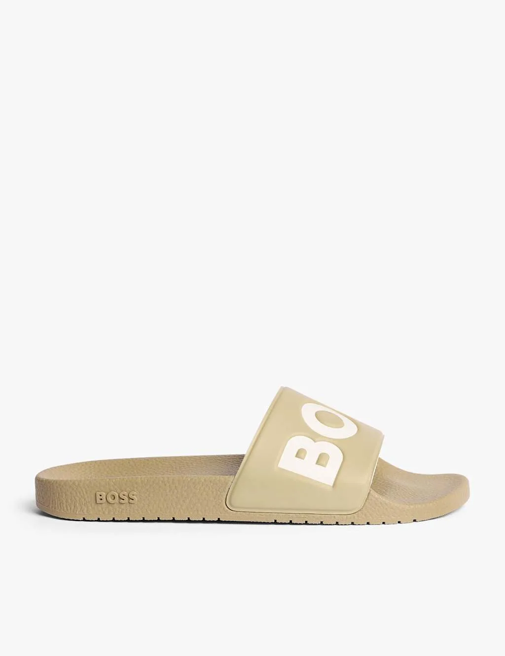 Boss Aryeh Sliders Beige male - BOSS - FashionsVida