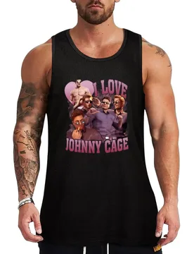 I Love Johnny Cage Tank Top Everyday Basic Tank Top Comfort Cotton Undershirt - Aliexpress - FashionsVida