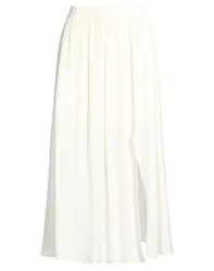 Midi-Rock Damen Elfenbein 34,36,38 Damen