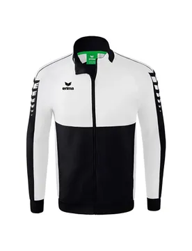 Sweat-shirt à Zip Six Wings Worker Black / White XL