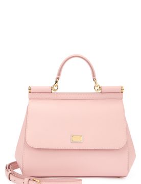 Sicily Mini Calfskin Dauphine Handbag