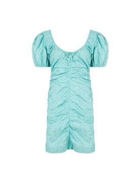 Ganni Robe courte imprimé en coton