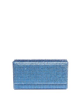 Pochette con fodera in raso