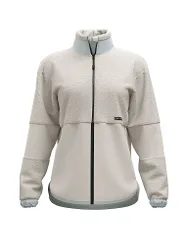 Giacca in pile teddy da donna beige S
