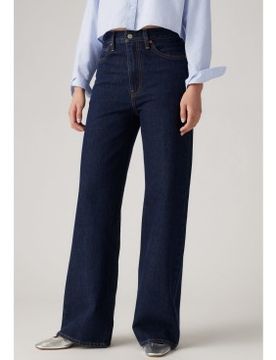Para mujer. A6081-0019 Jeans Ribcage Wide Leg (25/32), Casual, Algodón, Denim