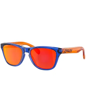 Sonnenbrillen – Kind – Frogskins XXS Frogskins Xxs Crystal Blue Prizm Ruby Blau - Oakley - FashionsVida