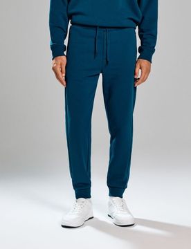 Pantaloni regular fit - verde petrolio