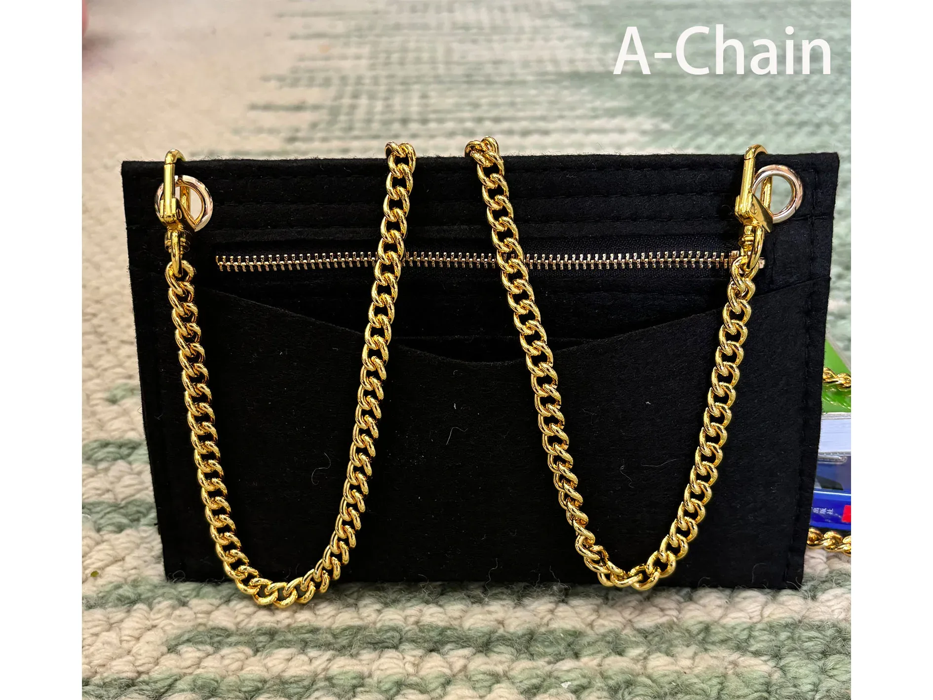 Custom Conversion Kit Fit For Y S L M onogram ENVELOPE Clutch FLAP POUCH Insert Organizer with120CM Chain Premium Felt (Handmade - Aliexpress - FashionsVida