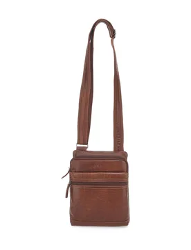 Borsello 2660 Marrone Vera Pelle - Basile - FashionsVida
