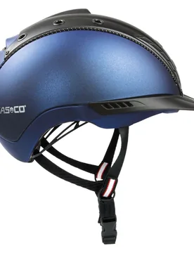 Reithelm MISTRALL-2 EDITION blau/schwarz-struktur L-XL (60-63cm) - CASCO - FashionsVida