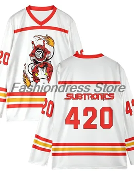 Subtronics DJ Hockey Jersey 2026 Music Festival V-Neck Long Sleeve Loose Top Shirts Women Men Athletic T-shirt - Aliexpress - FashionsVida