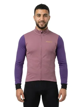 Maglia A Maniche Lunghe Profit Ultralight Purple - Spiuk - FashionsVida