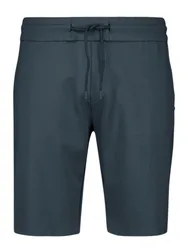 Kurze Hose aus Jersey Blau L