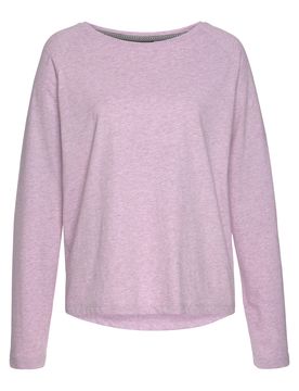 Elbsand Camiseta lila moteado