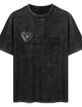 Endgame Lyrics - Handprint's On My Soul T-Shirt Basic Crew Neck Short Sleeve Top - Aliexpress - FashionsVida