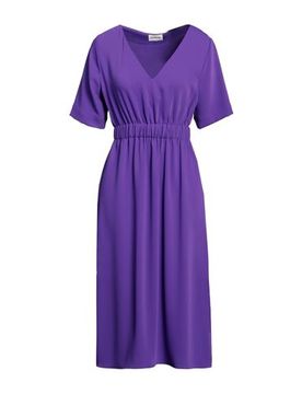 Midi-Kleid Damen Violett S,XS Damen