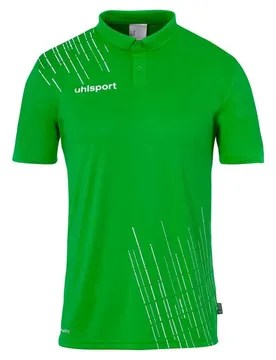 Polo à Manches Courtes Score 26 Poly Green / White M