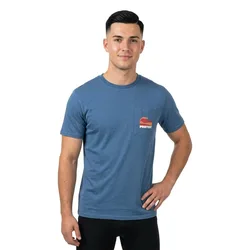 Maglietta A Maniche Corte Jake Raku Blue XS