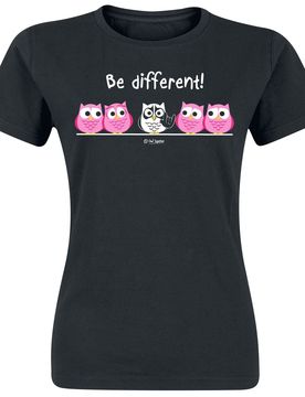 T-Shirt - - Metal - S bis 3XL - für Damen - Größe XXL - schwarz - Frauen - female