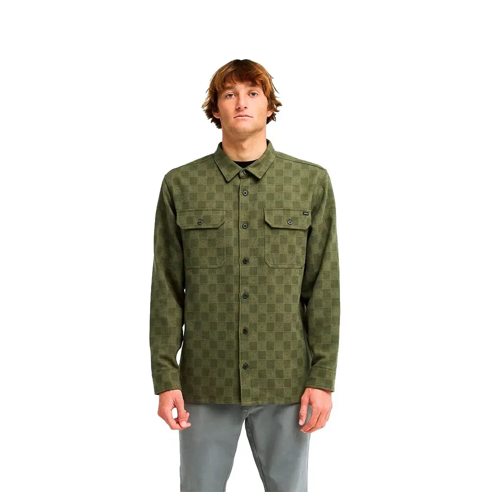 Camicia A Maniche Lunghe Offshore Winter Moss XL - Billabong - FashionsVida