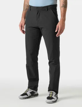Men's Quick-Dry Trousers Grey 33 - Ebony Grey - Male - Helly Hansen - FashionsVida
