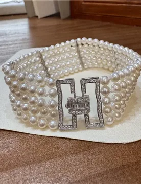 Natural Freshwater Pearl Niche Design Hand Woven Bracelet - Aliexpress - FashionsVida