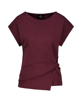 Monari Camiseta rojo oscuro 36 - monari - FashionsVida